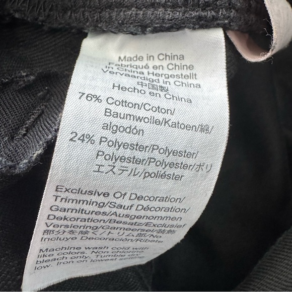 Madewell Slim Wide Leg Crop Jeans in Lunar Wash. Women’s 26 (actual 28X25) - Picture 10 of 15